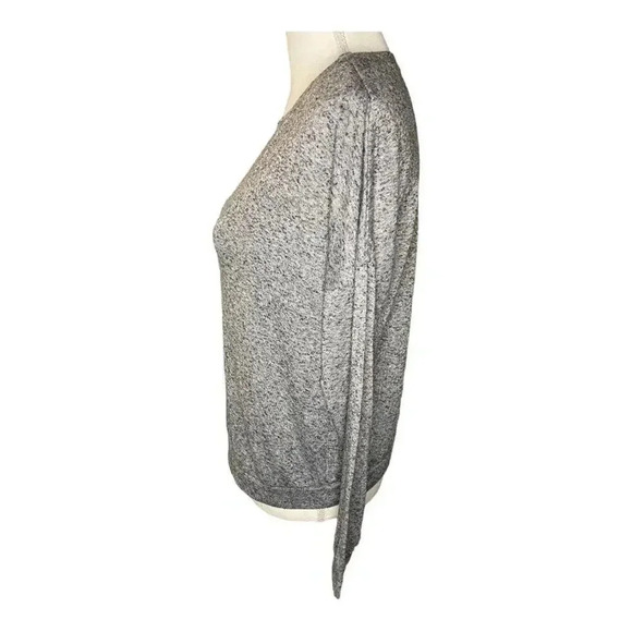 Eberjey Women’s Medium Heather Grey Soft Stretchy Crewneck Sweater - Picture 3 of 4